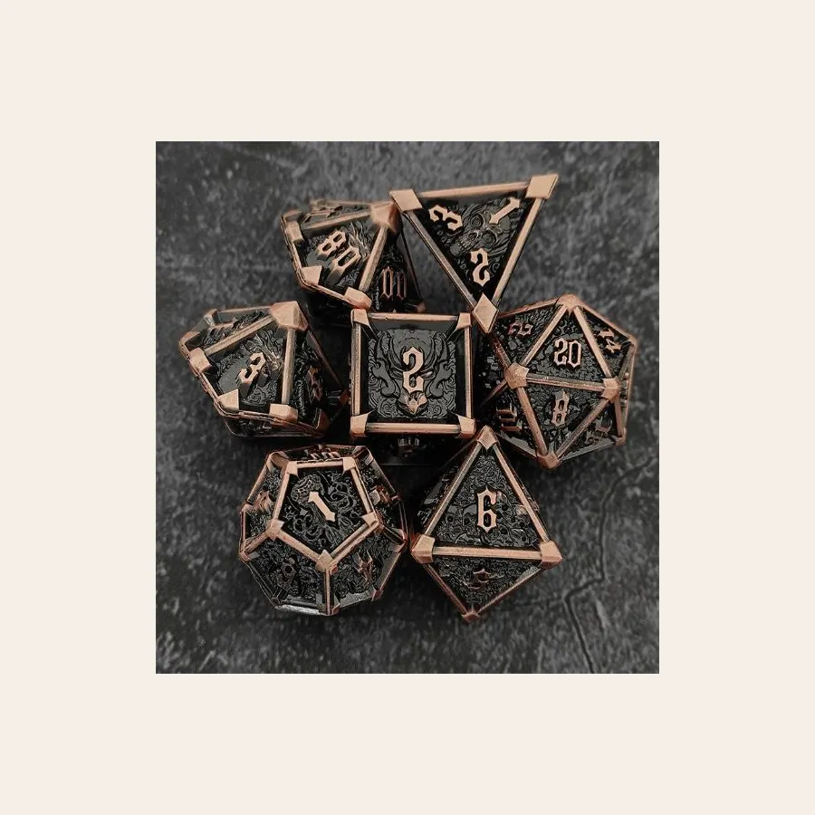 Wholesale Alien Dice SKU XJ-1 metal dice catalog