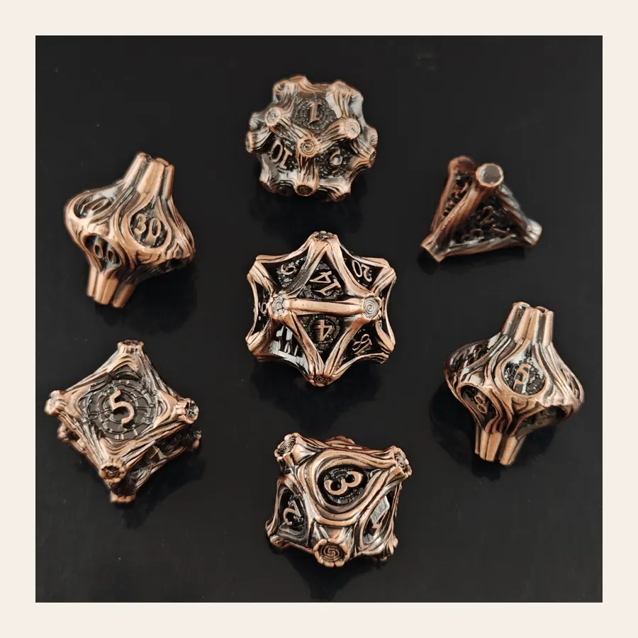 Wholesale Metal wooden dice SKU MT-1 metal dice catalog