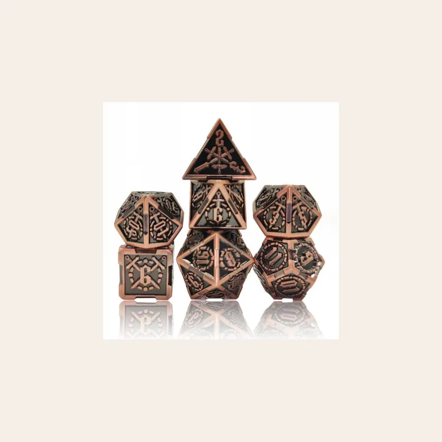 Wholesale Sword Dice SKU JS-1 metal dice catalog