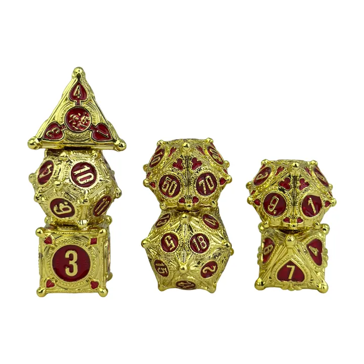 Gift-ready fantasy RPG dice for subscription boxes and event rewards